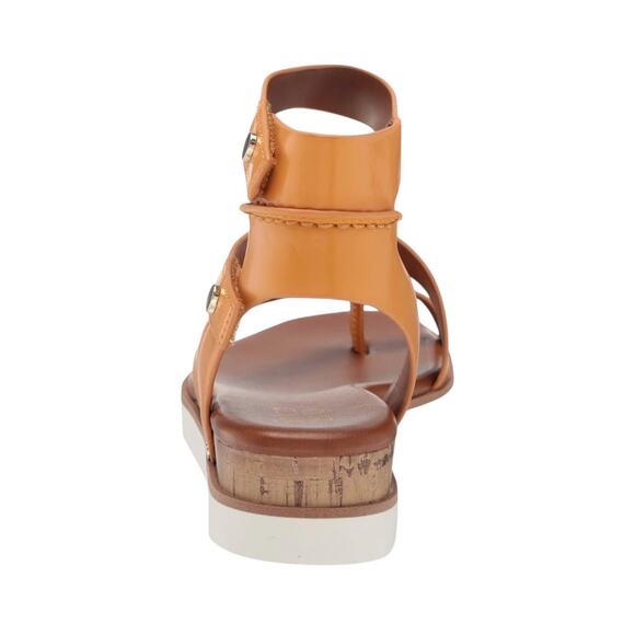 New! Franco Sarto Daven Gladiator Sandals in Mustard - Size 7.5 / EU 37.5 - Picture 3 of 11